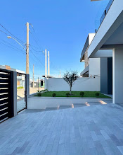 Paved driveway