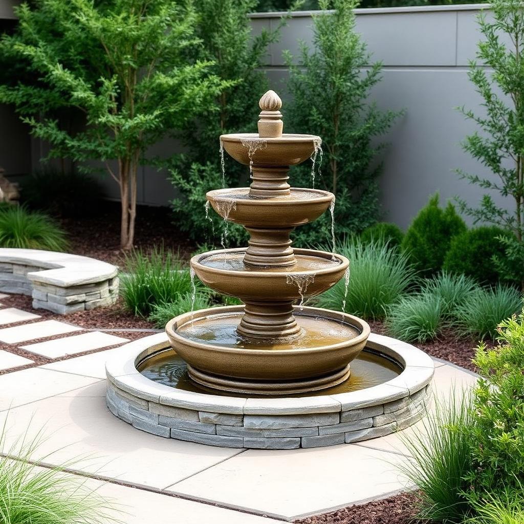 Outdoor Water Fountains